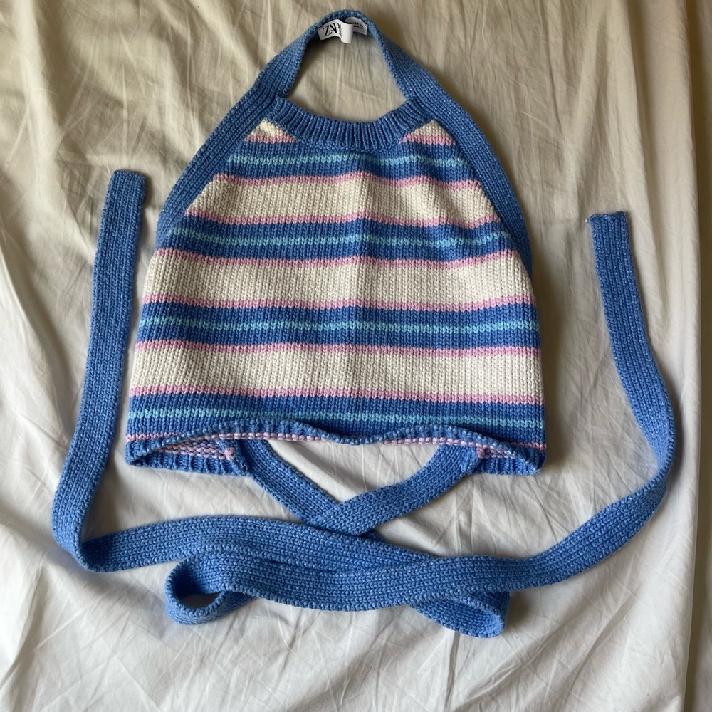 Zara backless top
